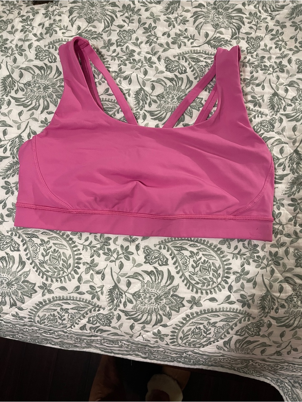 lululemon athletica Pink Double-Strap Sports Bra